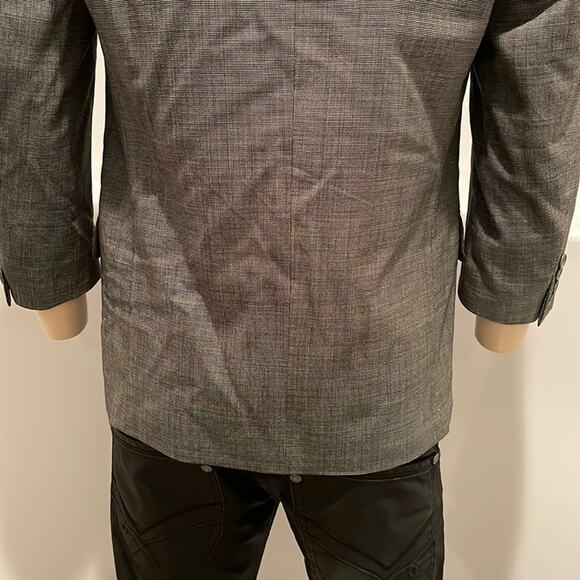 Richard Harris Men’s Wool Blazer Sport Coat Jacket Black Size 38S - Picture 6 of 13